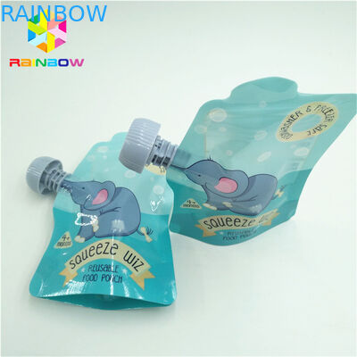 la plastica di 1.2C VMPET sta sul sacchetto 200mic il MOPP CMYK Doypack con la chiusura lampo