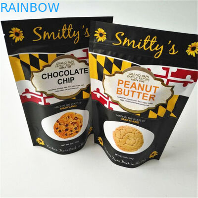 Del serpente di Doypack dell'alimento del supporto borsa di plastica della chiusura lampo dei sacchetti 12C CMYK MOPP su