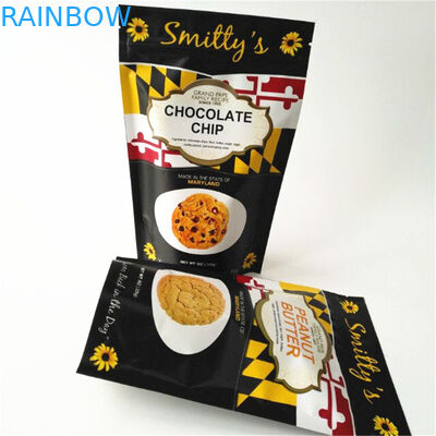 Del serpente di Doypack dell'alimento del supporto borsa di plastica della chiusura lampo dei sacchetti 12C CMYK MOPP su