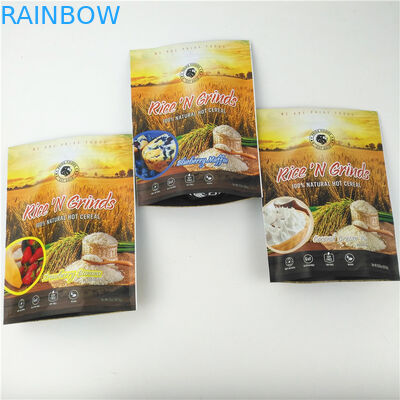 La chiusura lampo risigillabile di Mylar di colore di CMYK insacca 200mic sta sul sacchetto della chiusura lampo