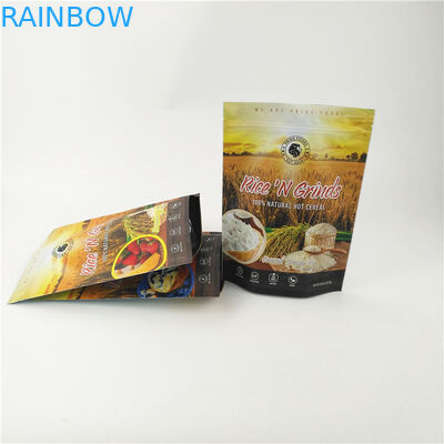 La chiusura lampo risigillabile di Mylar di colore di CMYK insacca 200mic sta sul sacchetto della chiusura lampo