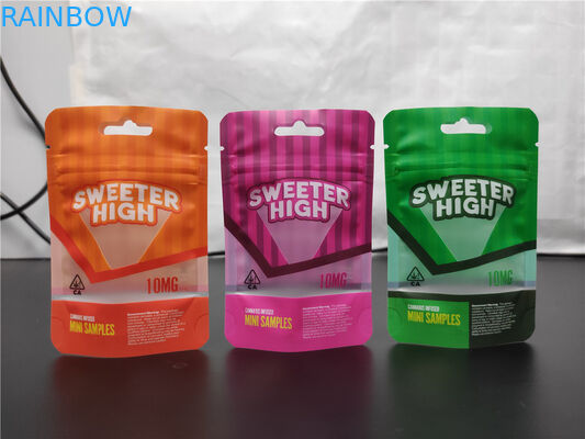 Di CBD Candy dell'alimento del supporto prova dell'odore di imballaggio di plastica della borsa di mylar su