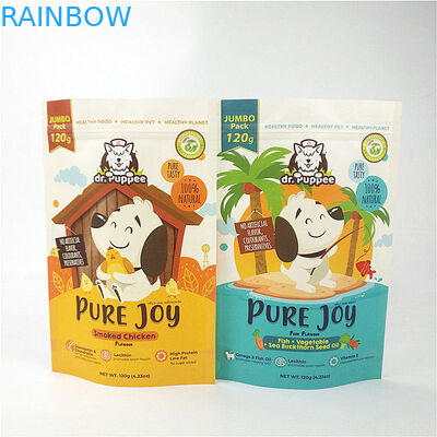 La carta kraft sta su biodegradabile riciclabile amichevole di Eco della borsa della chiusura lampo