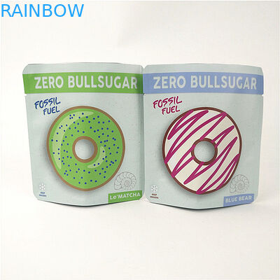 Commestibile a chiusura lampo della borsa di imballaggio per alimenti di rotocalcografia per il biscotto Candy