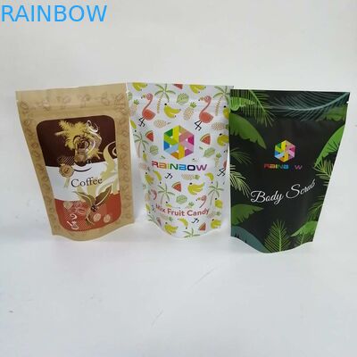 Borsa di plastica laminata della chiusura lampo di Mylar della borsa del supporto del di alluminio di VMPET su a prova d'umidità