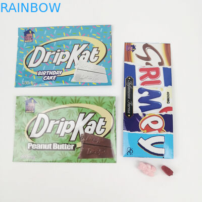 Borsa d'imballaggio commestibile amichevole d'imballaggio termosaldata di Eco della bustina di carta kraft biodegradabile