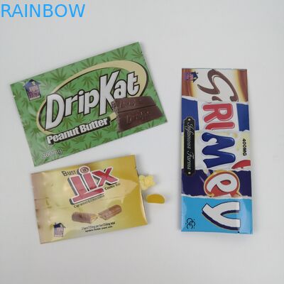 Borsa d'imballaggio commestibile amichevole d'imballaggio termosaldata di Eco della bustina di carta kraft biodegradabile