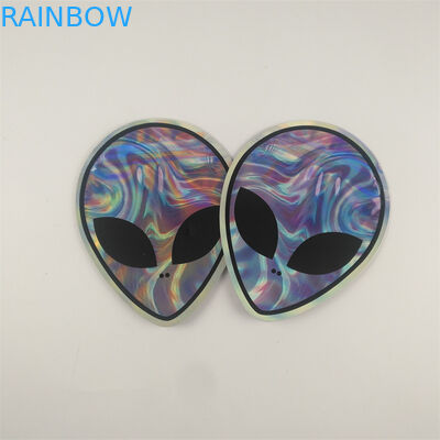 Gummies Jolly Cannabis Zipper Pouch Bags ha tagliato la forma a stampo tagliente 7g