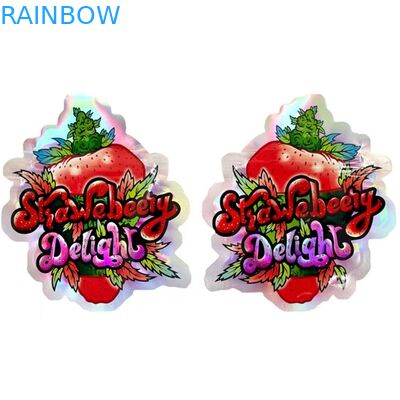 La serratura stampata su ordinazione Mylar dello zip insacca la chiusura lampo dello spuntino di Gummies della saldatura a caldo insacca il foglio di alluminio