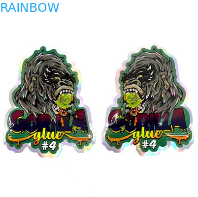 La serratura stampata su ordinazione Mylar dello zip insacca la chiusura lampo dello spuntino di Gummies della saldatura a caldo insacca il foglio di alluminio