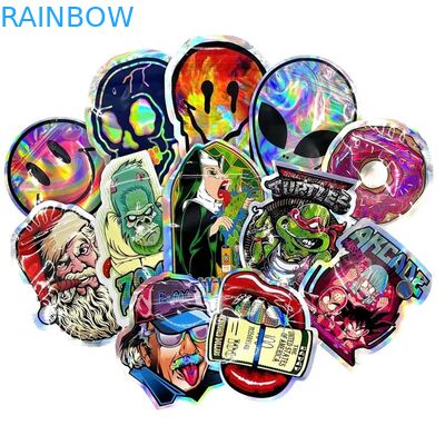 L'abitudine tagliata risigillabile irregolare del sacchetto di Candy del cerchio modella la borsa 3.5G 7G di Mylar