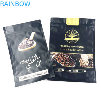 Digital che stampa i chicchi di caffè su ordinazione di Mylar 8oz che imballano il sacchetto della chiusura lampo