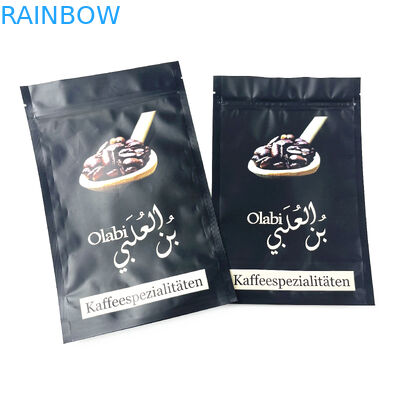 Digital che stampa i chicchi di caffè su ordinazione di Mylar 8oz che imballano il sacchetto della chiusura lampo