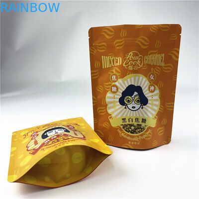 Stampato faccia un spuntino la chiusura lampo di Mylar del popcorn di Antivari della proteina insacca il pacchetto di plastica 250g dell'alimento