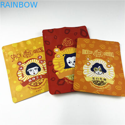 Stampato faccia un spuntino la chiusura lampo di Mylar del popcorn di Antivari della proteina insacca il pacchetto di plastica 250g dell'alimento