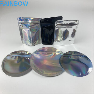 Il supporto di plastica del giro sul sacchetto Runtz Edibles della chiusura lampo ha tagliato la borsa a stampo tagliente a forma di 3.5g di Mylar