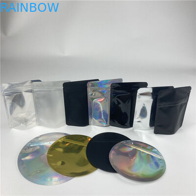 Il supporto di plastica del giro sul sacchetto Runtz Edibles della chiusura lampo ha tagliato la borsa a stampo tagliente a forma di 3.5g di Mylar