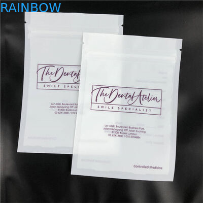 L'abitudine ha stampato la radura laterale piana di Mylar Matte Packaging Bags With One dei Aligners