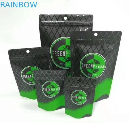 Lo spuntino di plastica del caffè del tè che imballa il sacchetto su ordinazione delle borse a chiusura lampo risigillabili ha laminato Runtz