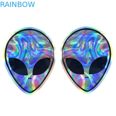 L'odore di plastica su ordinazione della borsa della chiusura lampo di Mylar di forma irregolare rinforza 3.5g 7g