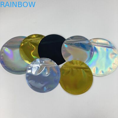 L'odore di plastica su ordinazione della borsa della chiusura lampo di Mylar di forma irregolare rinforza 3.5g 7g