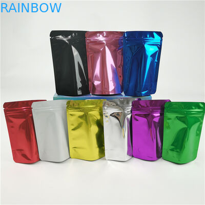 Sacchetto d'imballaggio di Mylar della borsa su ordinazione del cibo per cani con la chiusura lampo