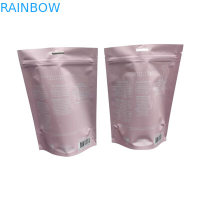 Il supporto stampato abitudine del di alluminio sul sacchetto di plastica della chiusura lampo per il corpo del sale marino dell'oceano sfrega crema