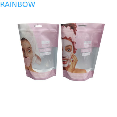 Il supporto stampato abitudine del di alluminio sul sacchetto di plastica della chiusura lampo per il corpo del sale marino dell'oceano sfrega crema