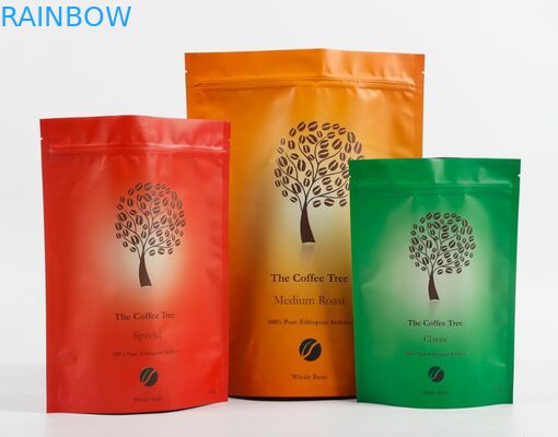 Supporto di tocco morbido sulla borsa d'imballaggio della canapa della borsa dello spuntino del biscotto di Doypack con la chiusura lampo