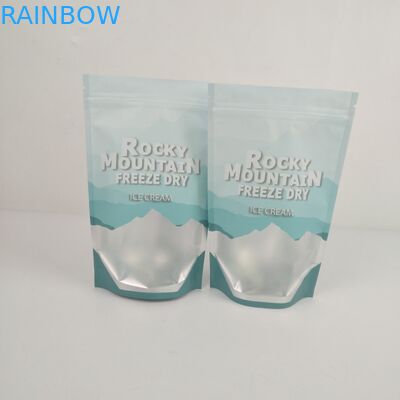 Supporto della carta di Mylar sulla borsa di plastica del pacchetto di rotocalcografia della chiusura lampo del sacchetto con il logos