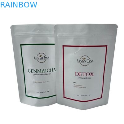 Il supporto di stampa su ordinazione sul corpo d'imballaggio del sacchetto sfrega la borsa a chiusura lampo del di alluminio