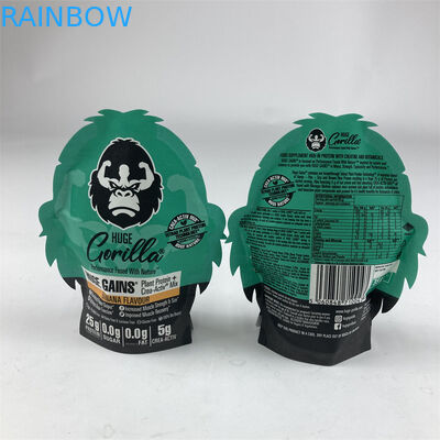 La forma irregolare ha laminato la borsa a chiusura lampo di Mylar di tocco morbido di Mylar 3.5g 7g 14g 28g della prova dell'odore