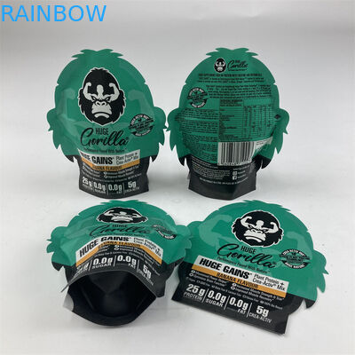 La forma irregolare ha laminato la borsa a chiusura lampo di Mylar di tocco morbido di Mylar 3.5g 7g 14g 28g della prova dell'odore