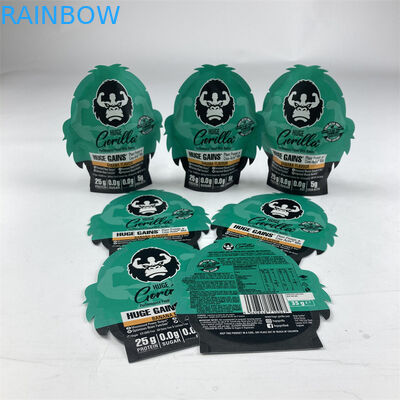 La forma irregolare ha laminato la borsa a chiusura lampo di Mylar di tocco morbido di Mylar 3.5g 7g 14g 28g della prova dell'odore