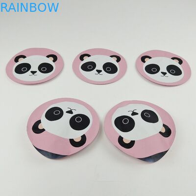 Sacchetto commestibile tagliato di plastica d'imballaggio della chiusura lampo dell'alimento dell'irregolare della borsa della stagnola della stampa di Digital