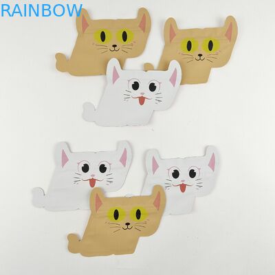 Lo speciale ha modellato Mylar stampato su ordinazione insacca il sacchetto irregolare tagliato con la chiusura lampo