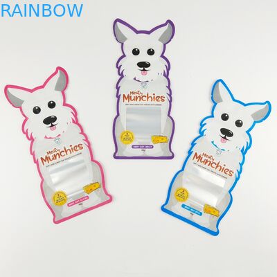 Lo speciale ha modellato Mylar stampato su ordinazione insacca il sacchetto irregolare tagliato con la chiusura lampo