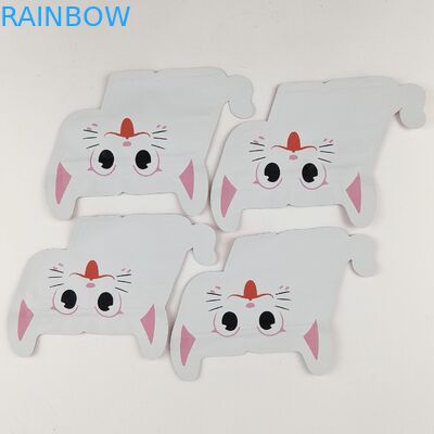 La chiusura lampo a forma di Mylar della plastica insacca l'irregolare innocuo per i bambini della stampa di Digital sventa le borse d'imballaggio