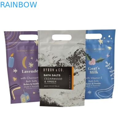 Progetti il supporto per il cliente sul corpo del sacchetto della chiusura lampo sfregano le borse d'imballaggio di Mylar del di alluminio