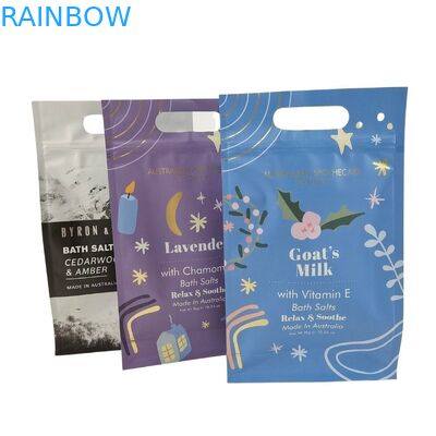 Progetti il supporto per il cliente sul corpo del sacchetto della chiusura lampo sfregano le borse d'imballaggio di Mylar del di alluminio