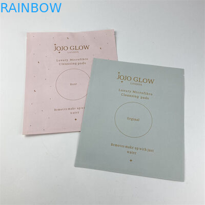 La borsa piana stampata Digital della bustina concimabile riutilizzabile di PLA dell'OEM per compone i cuscinetti di pulizia