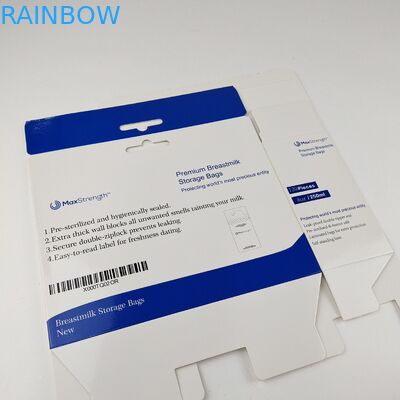 la scatola di stoccaggio del cartone 400g ha personalizzato la scatola rettangolare dell'imballaggio di latte