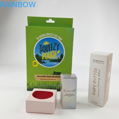 la scatola di stoccaggio del cartone 400g ha personalizzato la scatola rettangolare dell'imballaggio di latte