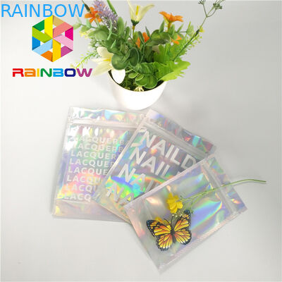 Lo Swimwear d'imballaggio di tocco morbido della borsa del bikini di plastica impermeabile ricicla le borse della serratura dello zip