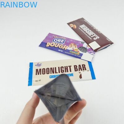 La chiusura lampo stampata su ordinazione di Mylar insacca le borse d'imballaggio del cioccolato a prova d'umidità