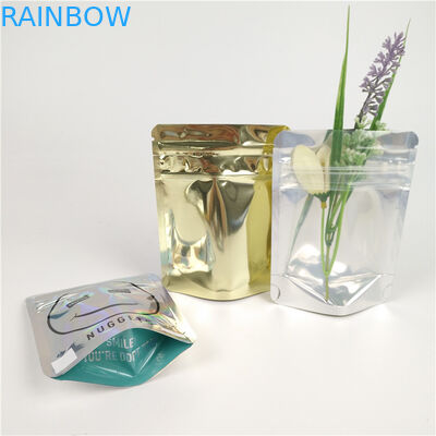 Mylar stampato su ordinazione trasparente insacca le borse a chiusura lampo commestibili della stagnola del sacchetto 3.5g della prova dell'odore