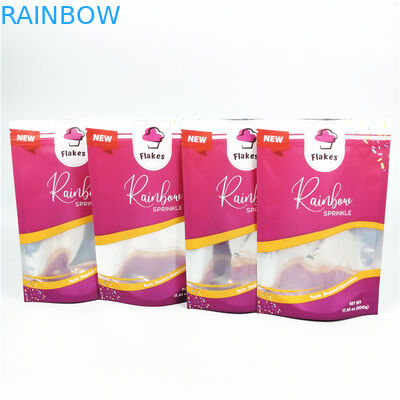 Mylar stampato su ordinazione trasparente insacca le borse a chiusura lampo commestibili della stagnola del sacchetto 3.5g della prova dell'odore