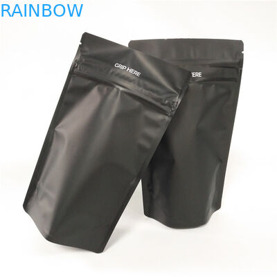 La chiusura lampo del cioccolato dei biscotti dello spuntino sta sul colore del PE CMYK dell'ANIMALE DOMESTICO di MOPP del commestibile del sacchetto