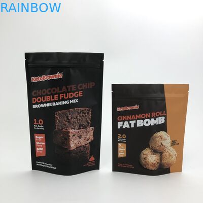 Sacchetti stampati personalizzati da 3,5 g a prova di odore Candy Chocolate Cookies Snack Food Packaging Bags