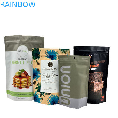 Borse per imballaggio a chiusura lampo personalizzate Borse per imballaggio per alimenti per alimenti in chicchi di caffè